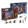 Calendrier de l'Avent LEGO Star Wars 2026 (75456), faces recto et verso de la boite
