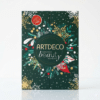 Calendrier de l'Avent Artdeco 2026 ferme, coffret vert festif Christmas Beauty Moments a 24 cases maquillage.
