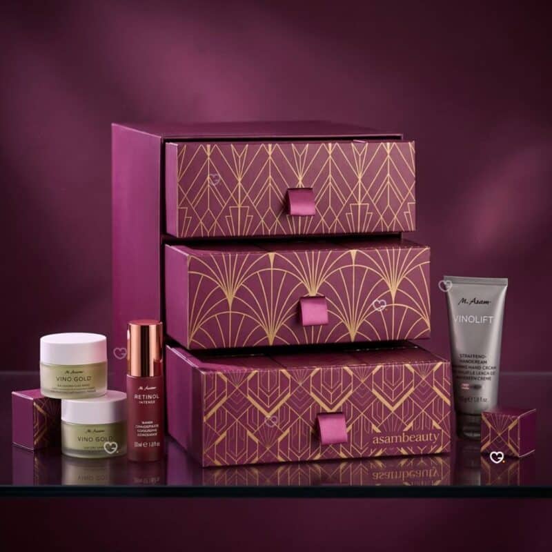 Soins M. Asam Vino Gold et Retinol Intense du calendrier de l'Avent AsamBeauty Premium 2026