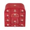 Calendrier de l Avent Charlotte Tilbury 2026 Hollywood Beauty Wonderland, boite rouge et or fermee