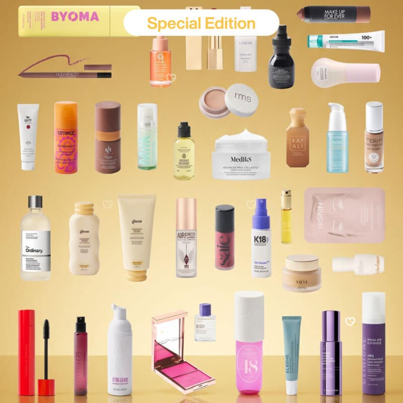 Contenu complet du calendrier Cult Beauty 2026 Special Edition