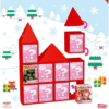 Décor château rouge à construire du calendrier Funko Bitty POP Hello Kitty 2026