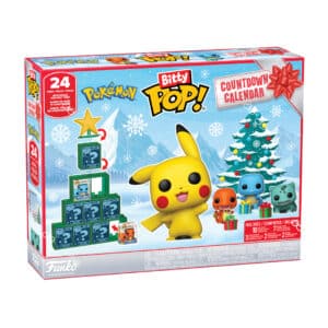 Boîte du calendrier de l'Avent Funko Bitty POP! Pokémon 2026 avec Pikachu