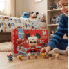 Enfant qui découvre le calendrier de l'Avent Funko Pocket POP Disney 2026