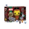 Calendrier de l'Avent Funko Pocket POP Marvel 2026 avec quatre figurines Pocket POP de Noël
