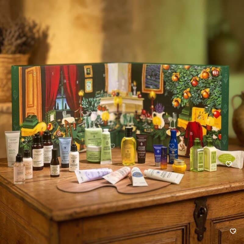 Calendrier de l'Avent L'Occitane 2026 ouvert avec les 24 soins Provence