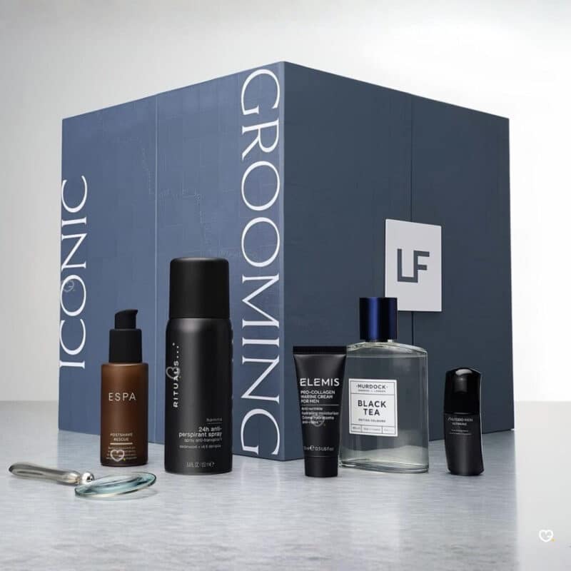 Sélection de soins du calendrier de l'Avent Lookfantastic Homme 2026
