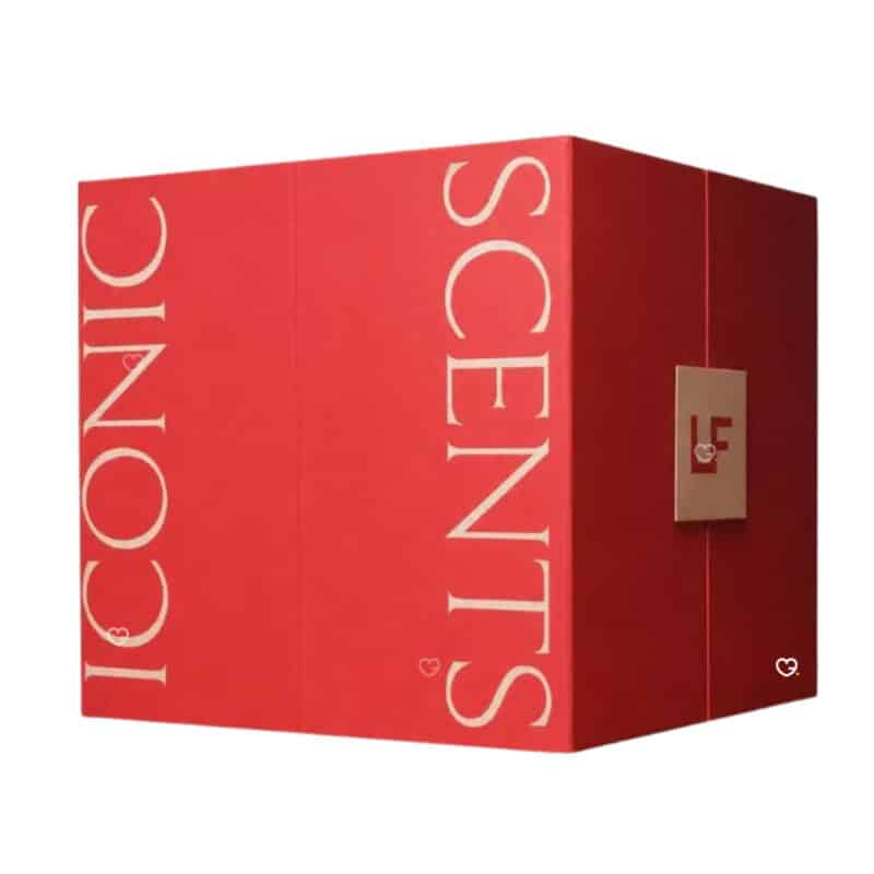 Calendrier de l'Avent parfum Lookfantastic 2026, coffret Iconic Scents ferme