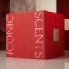 Coffret Iconic Scents du calendrier de l'Avent Lookfantastic 2026, packaging rouge