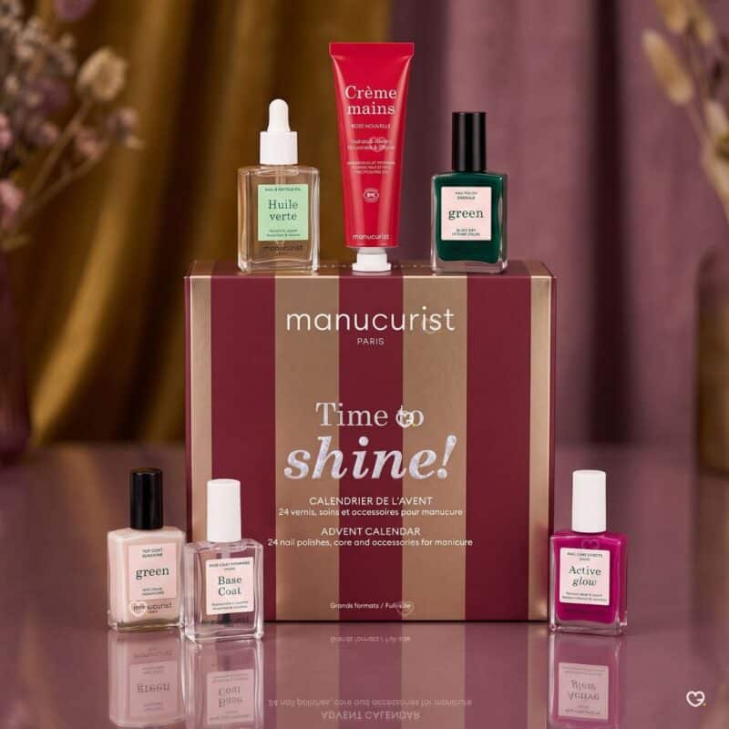 Vernis Green et Active du calendrier de l’Avent Manucurist 2026