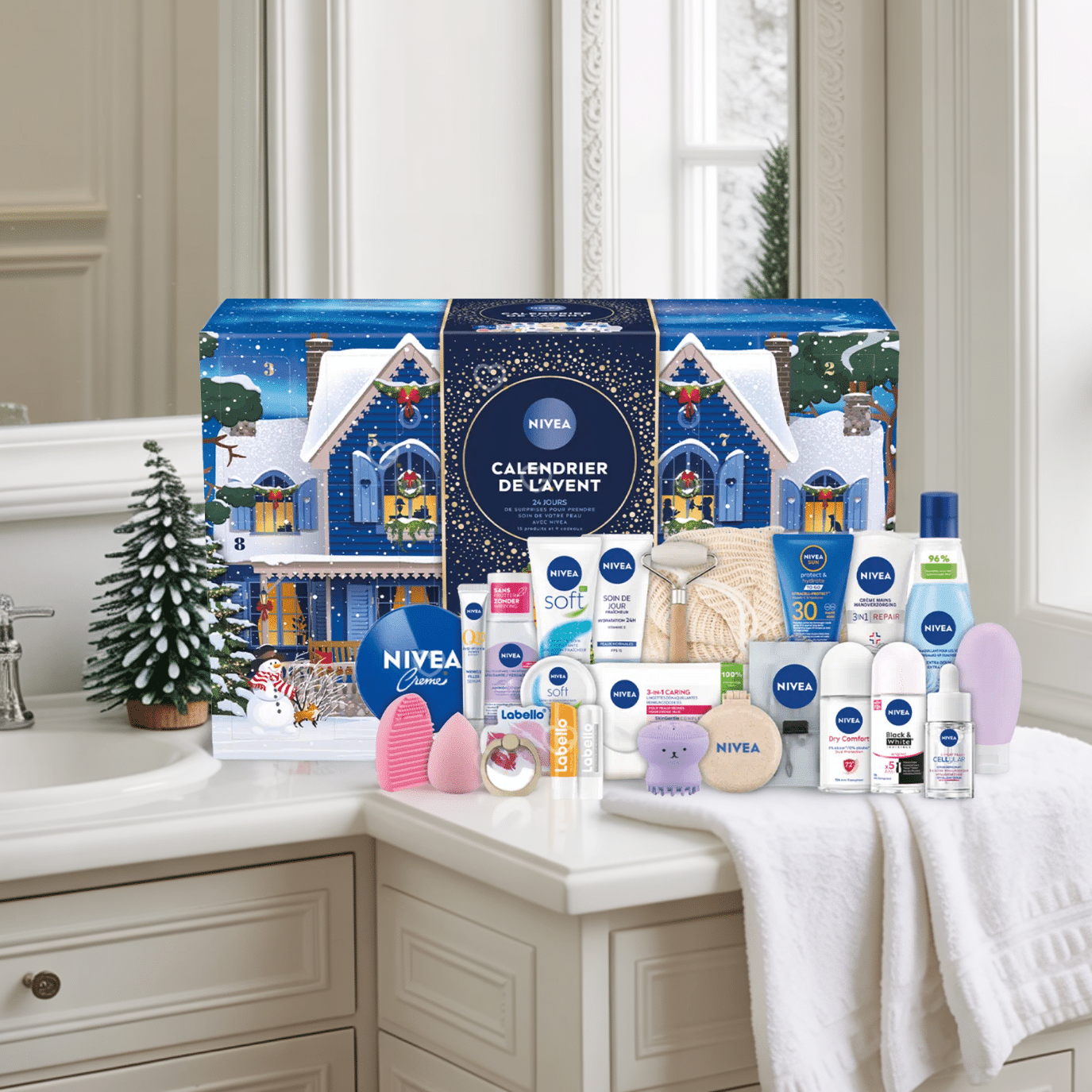Calendrier de l'Avent Nivea 2025