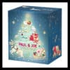 Calendrier de l'Avent Paul & Joe 2026, coffret bleu nuit à tiroirs fermé