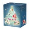 Calendrier de l'Avent Paul & Joe 2026, coffret bleu nuit à tiroirs fermé