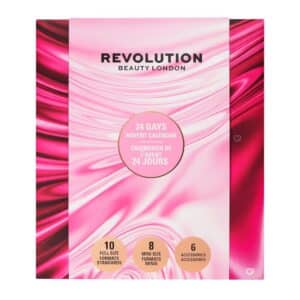 Calendrier de l'Avent Makeup Revolution 2026, coffret maquillage végan 24 cases