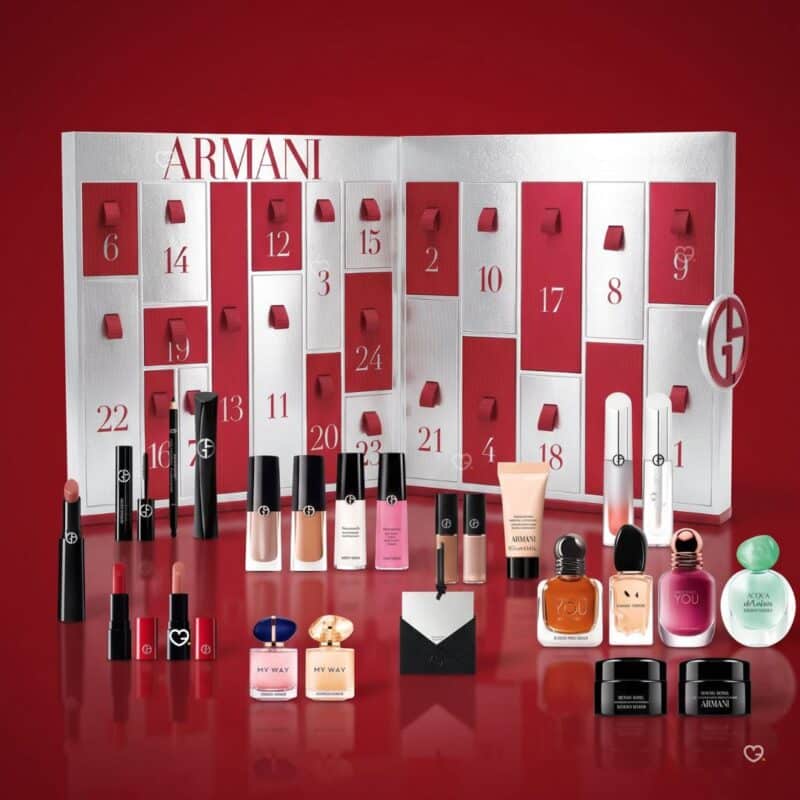 Sélection complète des 24 créations Armani Beauty 2026, maquillage et fragrances