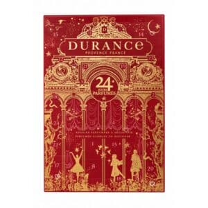 Calendrier de l'Avent Durance bougies 2026 boîte rouge et or thème Opéra