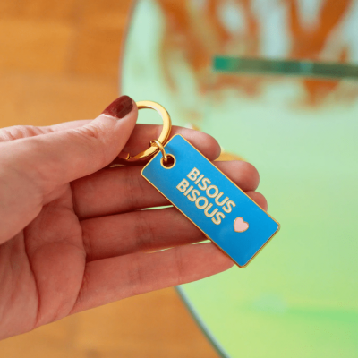 cadeau santa secret decoration porte-clef bisous