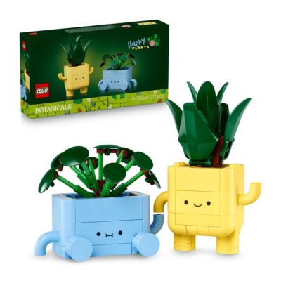 cadeau santa secret decoration pot plante lego