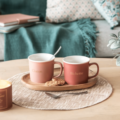 cadeau santa secret decoration tasse ceramique