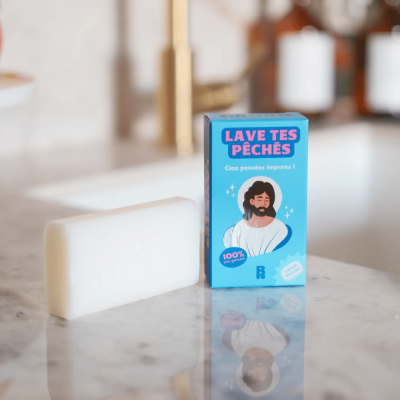 cadeau santa secret drole savon pechés