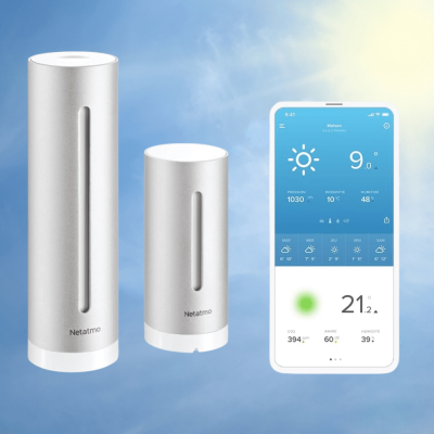 idée cadeau Station Météo connectee