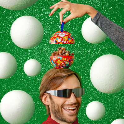 idee cadeau santa secret - boule noel chocolat