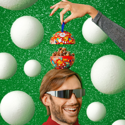 idee cadeau santa secret - boule noel chocolat