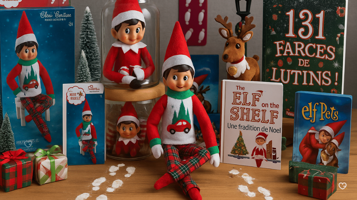 idee lutin farceur et accessoires avec livres betises, lit, portes et vetements pour farce