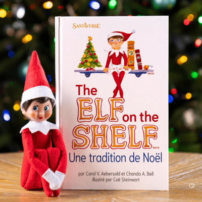 kit lutin farceur + livre tradition noel