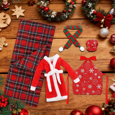 lit + vetements lutin noel